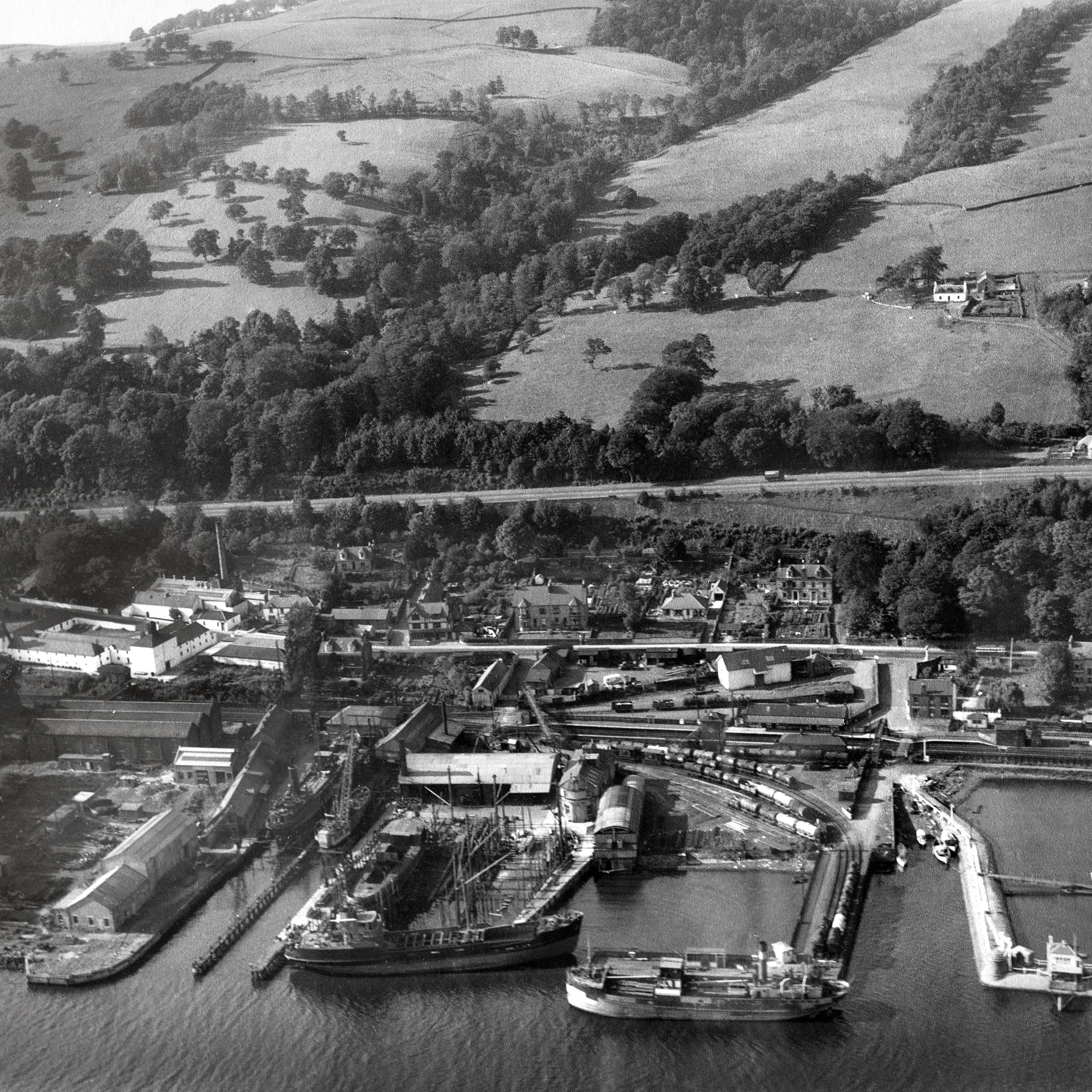 Littlemill Aerial Photograph_1-1. credit: loch lomond distillery